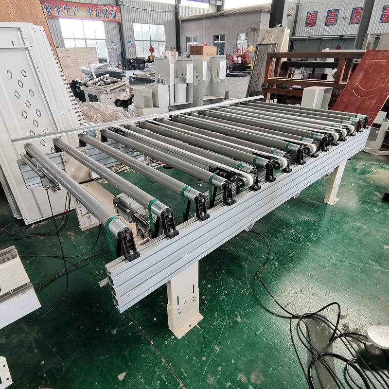 Multi Roller Conveyor for Wooden Door Assembly Line Easy to Operate Length 3000mm