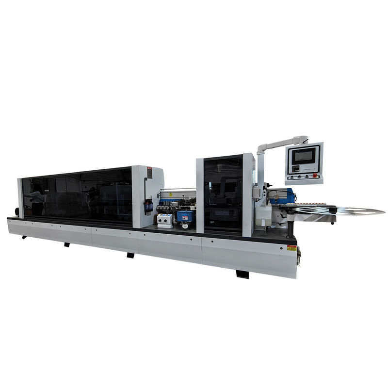 Min.80mm Panel Width Woodworking Automatic Edge Banding Machine with Pre Milling PM50F