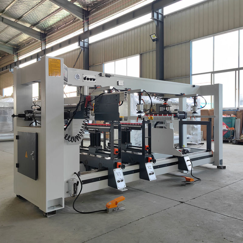 32mm Min Center Distance Four Rows Woodworking Multi Drilling Boring Machine MZB73214