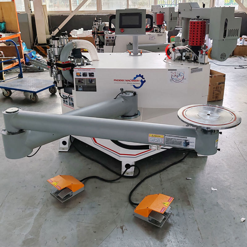 Corner Trimming Function KN-700-3 Fully Automatic Through Feed Edge Banding Machine