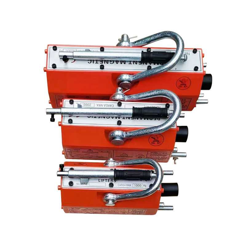 Durable Permanent Magnetic Lifter for Steel Scraps Handling in Building Material Shops
