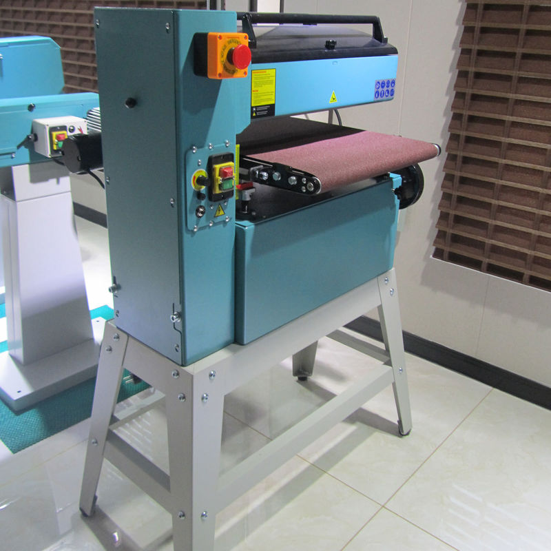 PS460A Woodworking Tools Variable Speed Drum Sander 1120x450mm Conveyor Sandpaper Size