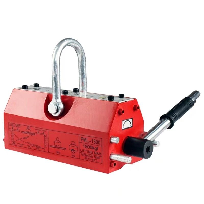 20kg Max Tension Industrial Permanent Boule Magnet Magnetic Lifter for Round Steel Plate
