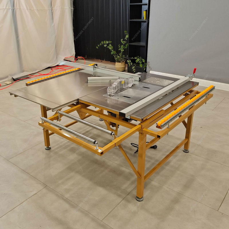 Dust-free Fold Sliding Table Panel Saw Machine for Woodwork Cutting up to 2800mm Length