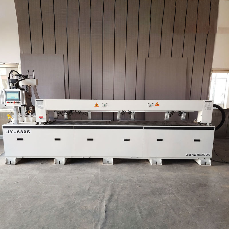 Air Pressure 0.6Mpa Wood Milling CNC Handle-Free Cabinet Integrated Processing Center for Doors Walls Cabinets