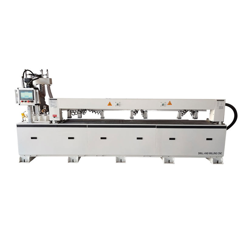 Three Axes Association CNC Door Lock Machine for Drilling and Slotting of Wooden Doors Windows