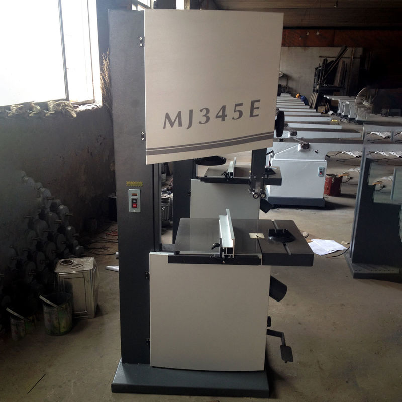 990*760*1800mm Woodworking Vertical Band Saw Machine for Machinery Repair Shops MJ345E