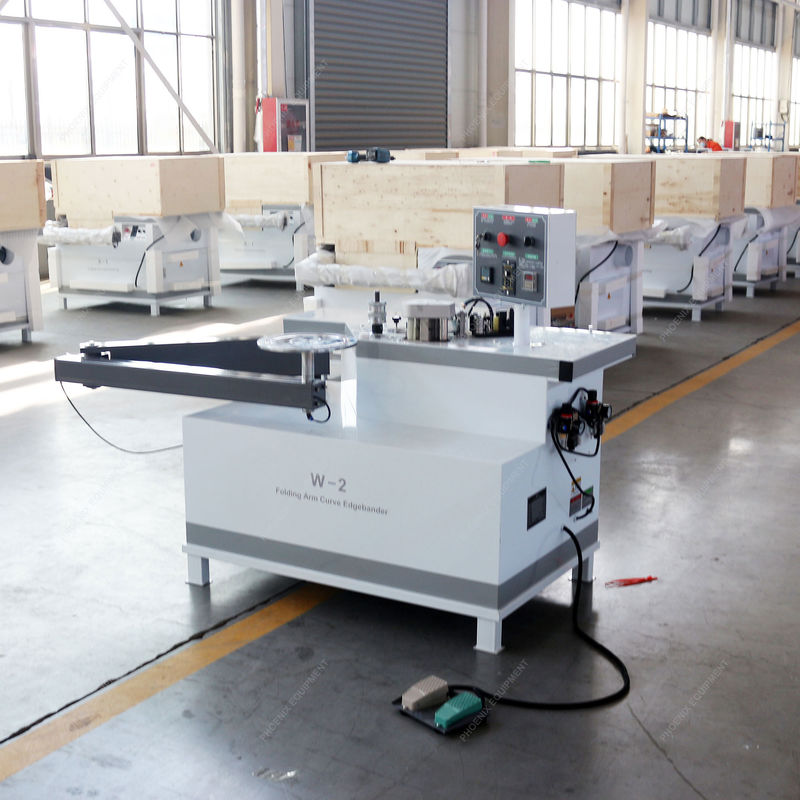 10.8m/min Panel Feed Speed Woodworking Edge Banding Machine with End Trimming Function