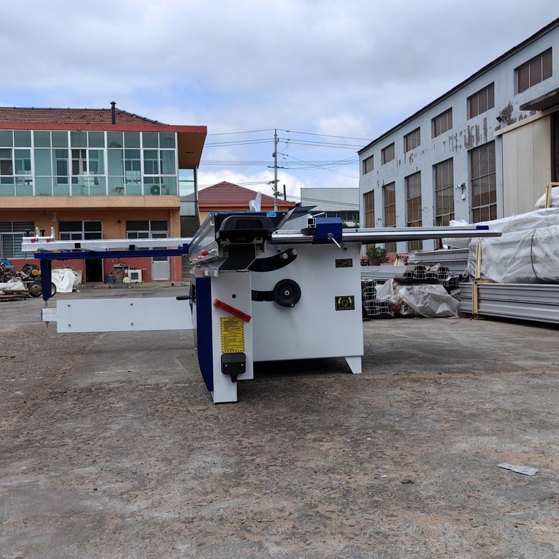 Max.Cutting Height at 90° mm 100mm automatic sliding table panel saw blue ripped saw