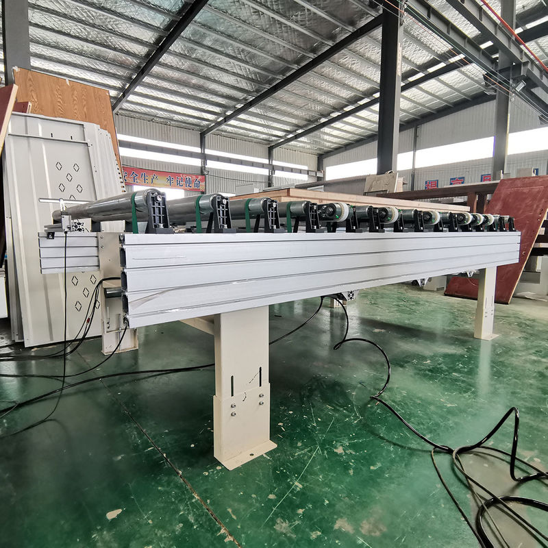 1500W Motor Power Panel Furniture Conveyor Line 3000mm Length Automatic Roller Table