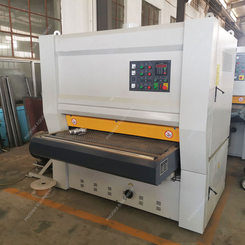 Double Side Sander Woodworking Planer for Building Material Shops Wood Sanding Machine