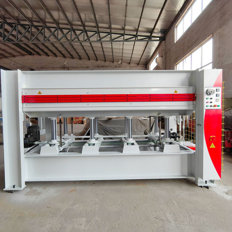 2-Layer 120 Ton Woodworking Hydraulic Hot Press with Electric Heating and Thermic Oil