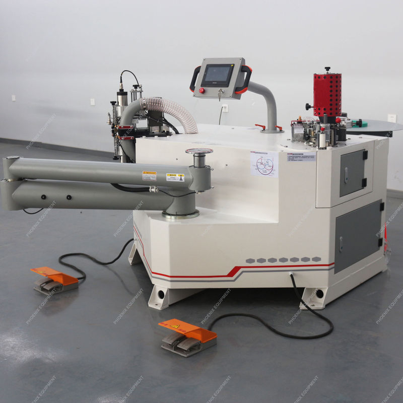 PM-620-3 Woodworking Full-Automatic Folding Arm Edge Bonder Curved Edge Banding Machine