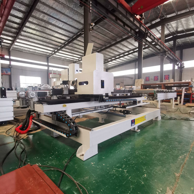 Woodworking Machinery CNC Double-sided Door Lock Hinge Machine with 26.44kW Power