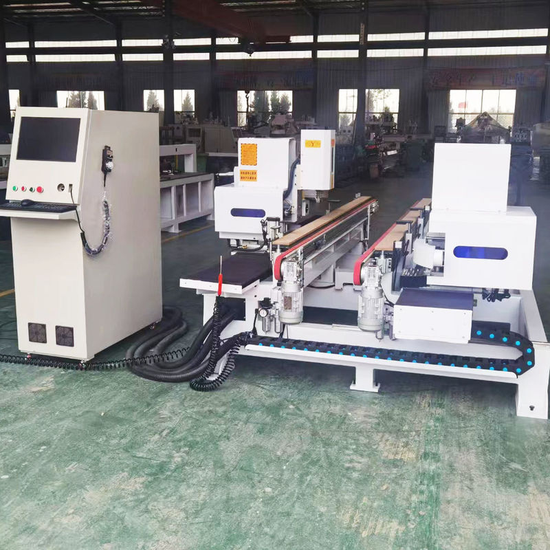 High Power CNC Door Lock and Hinge Boring Machine for Horizontal Door Manufacturing
