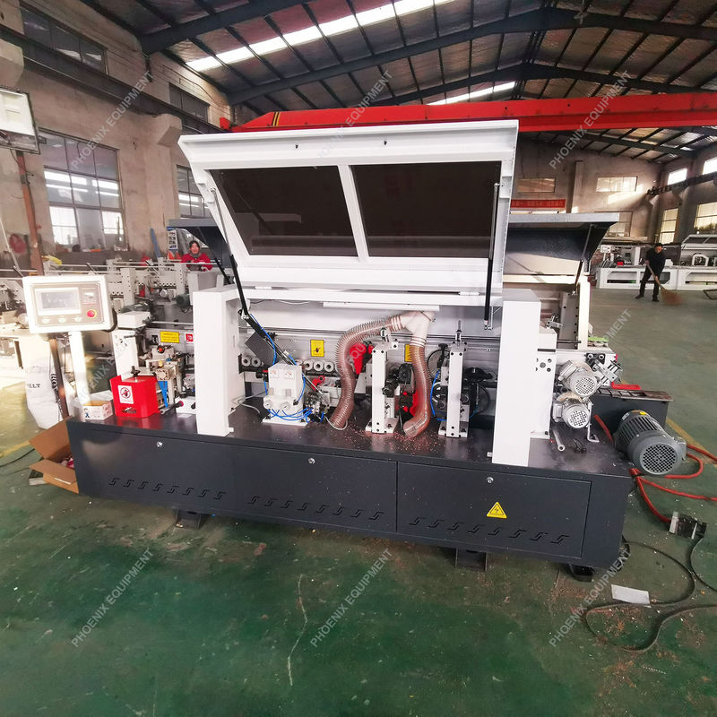PME265 Automatic Furniture PVC 5 Function Edge Banding Machine Up to 3kW Benchtop Edge Bander