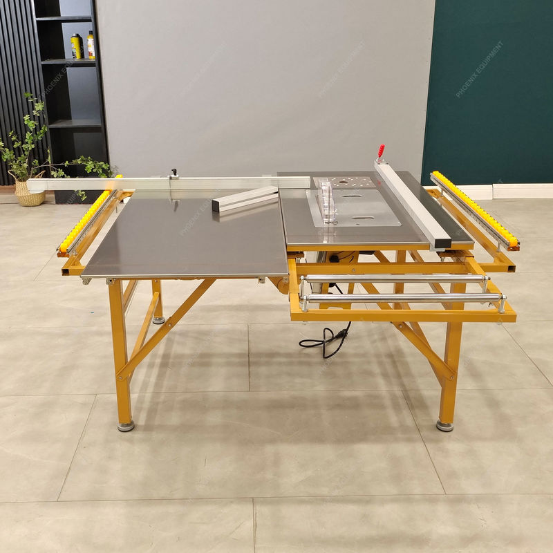 Woodworking Cutting PDMJ16 Small Folding Vertical Panel Saw with 3kw Main Saw Blade