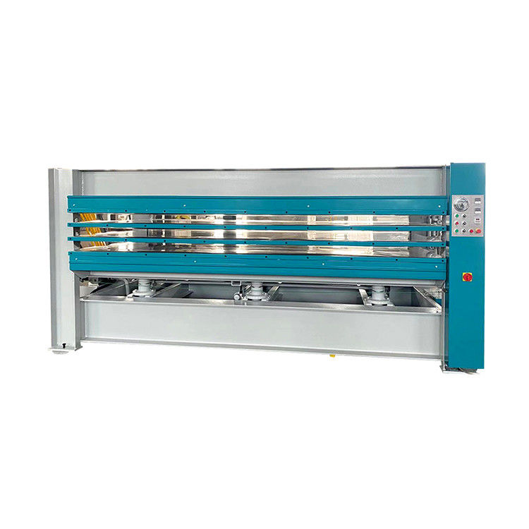 Building Material Shops MDF Melamine Door Skin Making Machine Hydraulic Hot Press Machine