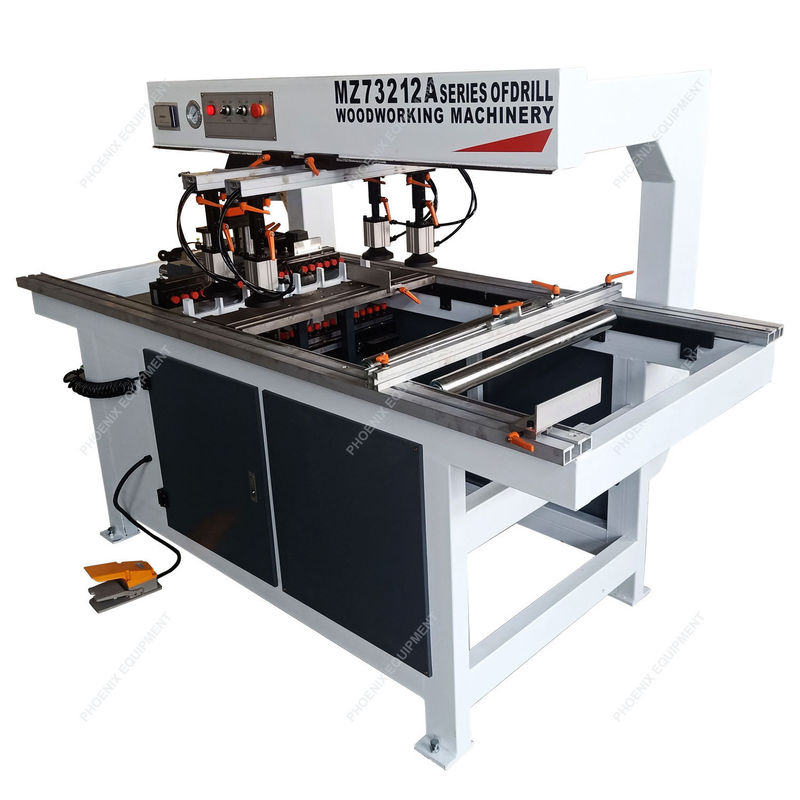 2 Head Multi Boring Machine for Wood Panel Board Drilling in Furniture Cabinet Door