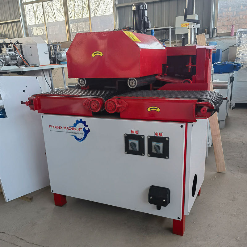 Feeding Speed 0-8m/min Blue Multi Blade Rip Saw Machine for Fast and Accurate Cuts