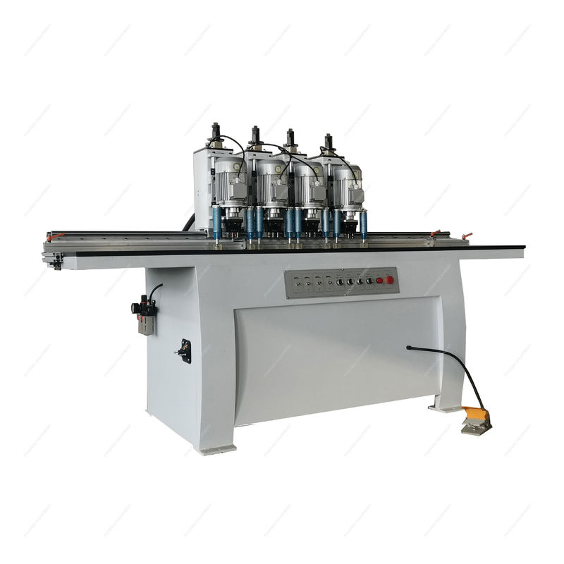 CNC Normal Woodworking Locator Wood 4 Head Drill Bench Lathe Drill Milling Machine