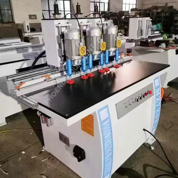 Max. Drilling Diameter 50mm Wood Door Lock Hole Three Headed Hinge Drilling Machine