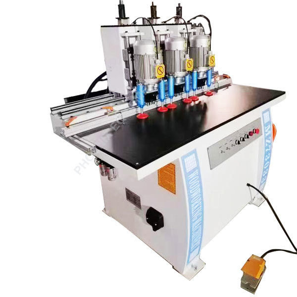 1.5kw*3 Aluminum Profile Hinge and Mini Boring Machine for Multi-Axis Deep Hole Drilling