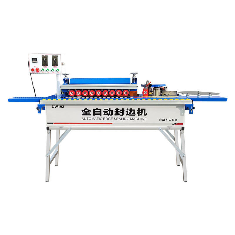 Custom Furniture Edge Banding Machine with Small Size and Automatic Trimming by DW102