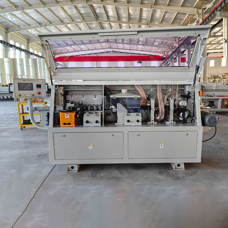 860 kg Woodworking 6 Functions Wood Plywood Edge Bander Automatic Edge Banding Machine