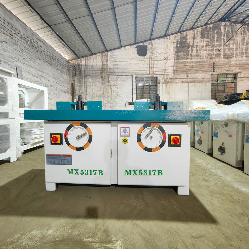 Cutting Height 0-120mm MX5317 Double Spindle Moulding Machine for Woodworking Needs