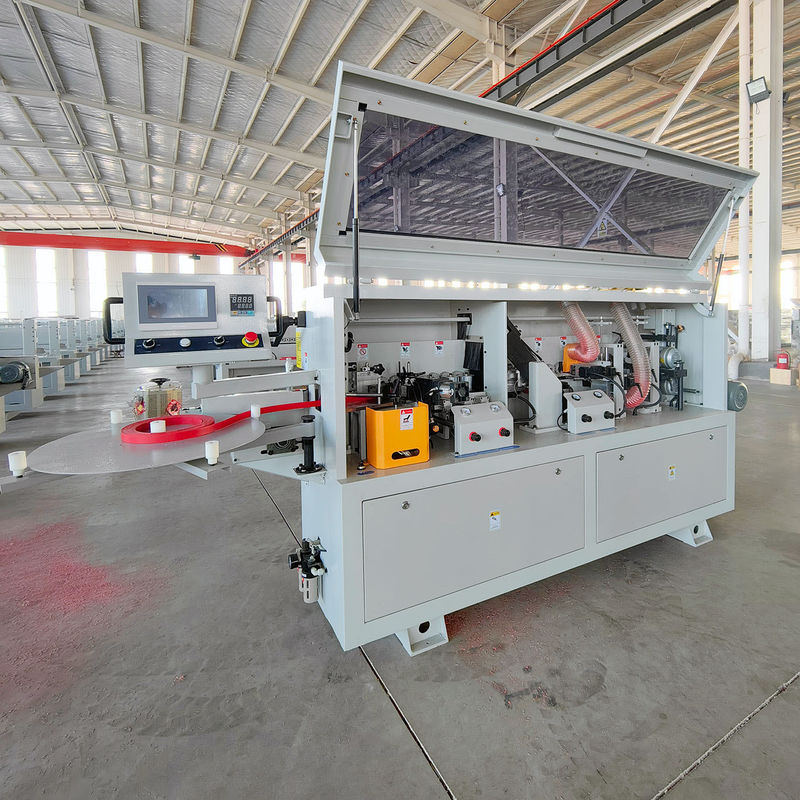 6 Functions PVC Plywood Melamine Edge Bander with 7KW Power and 0.4-3mm Thickness
