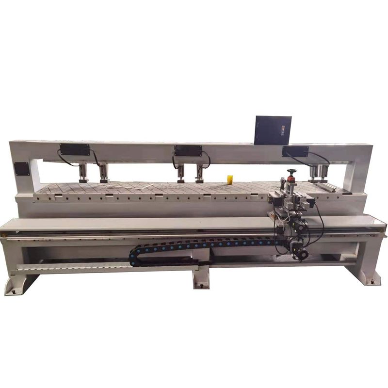 Double Line Horizontal Door Lock Hole Drilling Machine for MDF Plywood Furniture Board