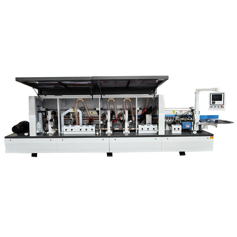 Edge Banding Machine for Wood Door Cabinet Panel Width Min. 80mm and Automatic Function