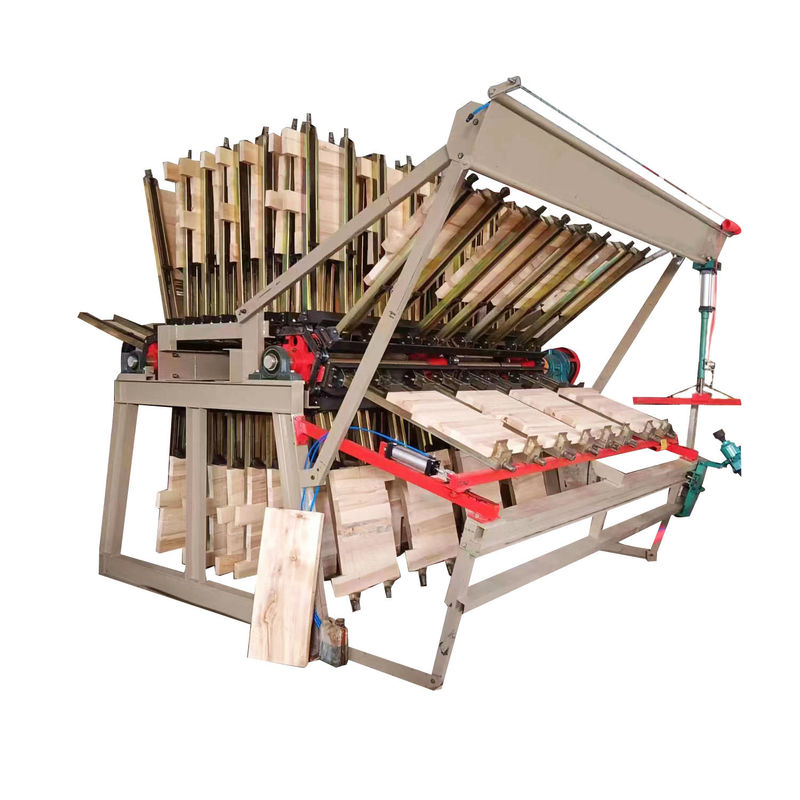 Weight KG 2000 kg MY2500B-20 Semi-Automatic 20Rows Composer Machine Wood Clamp Carrier for Solid Wood