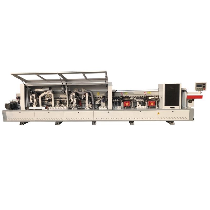 16.5KW Power Building Material Shops Wood Furniture Machine Straight Automatic Edge Bander