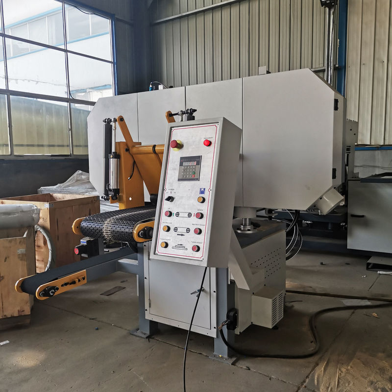 Total Power 17.22kw Wooden CNC Band Saw Machine MJ400 for Woodworking Timber Cutting