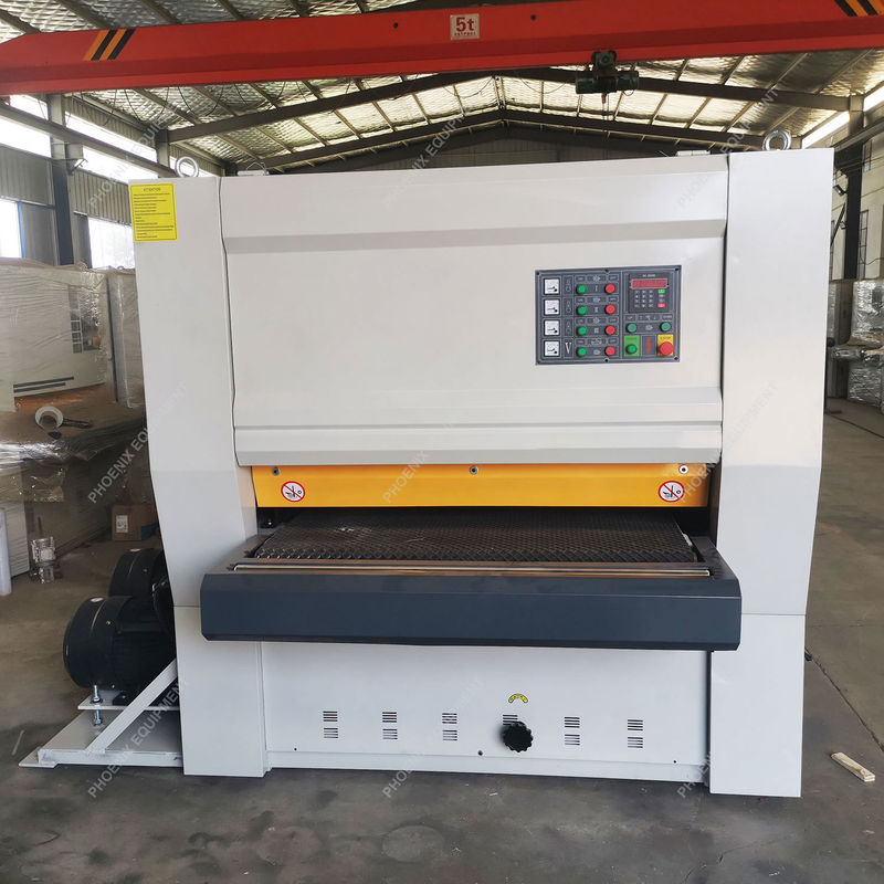 Optimal Configuration Broad Band B-R-RP Wide Belt Grinding Sander for Precise Sanding