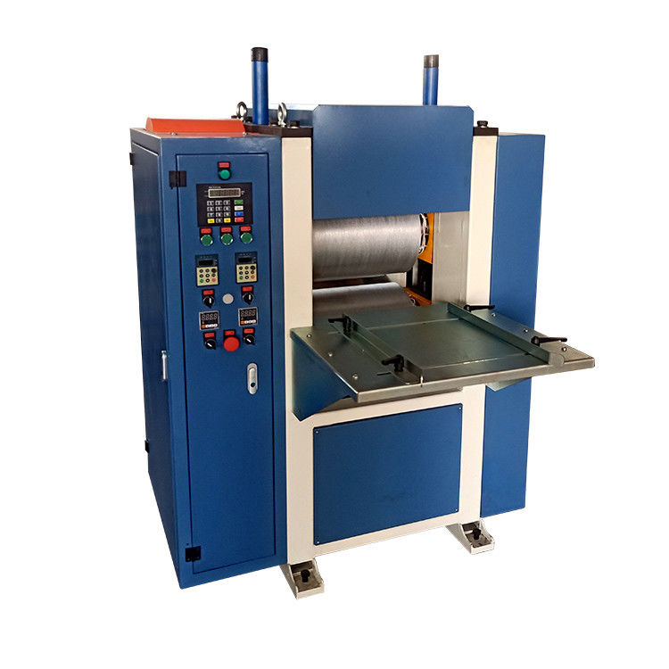 20kW Power Wood Grain Embossing Machine for MDF and Solid Wood Board Steel Doors Plate