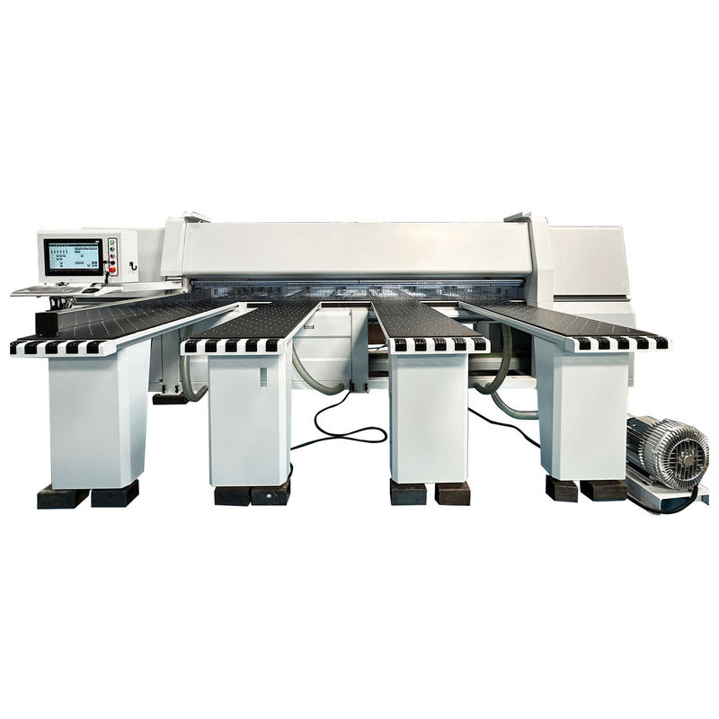 Manufacturing Plant MJ6238A Heavy Duty Automatic MDF Panel Cutting Machine CNC Beam Saw For Furniture Cabinet