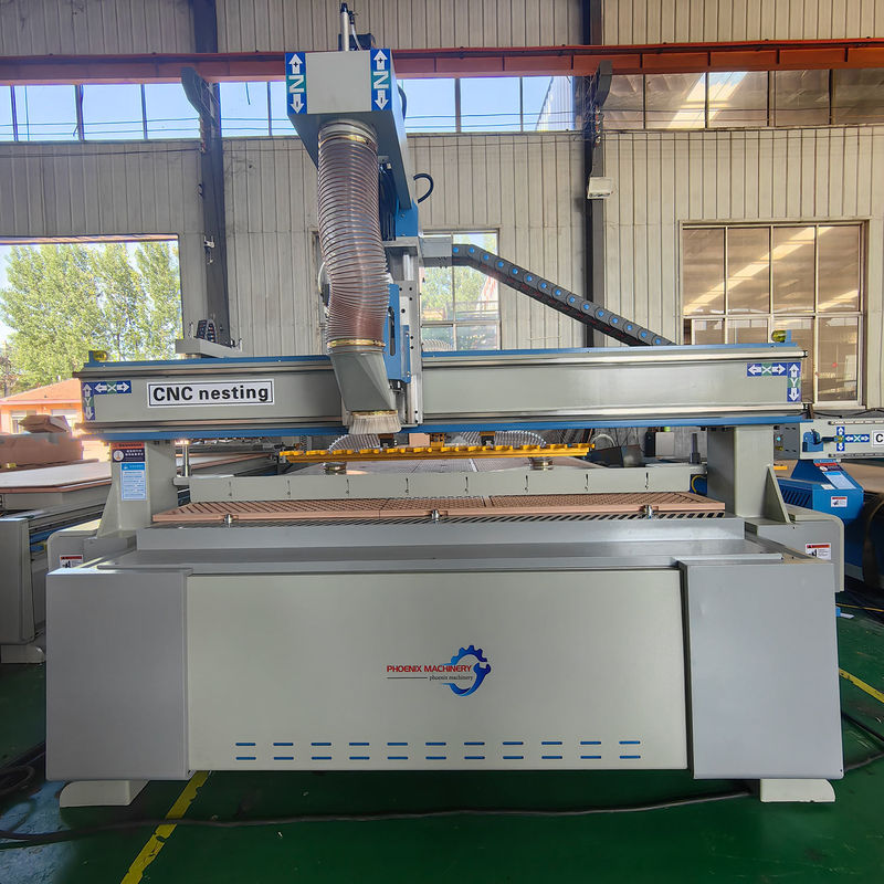 PK2040 ATC CNC Wood Carving Machine with 12 Tools Automatic Switching and Dill Head