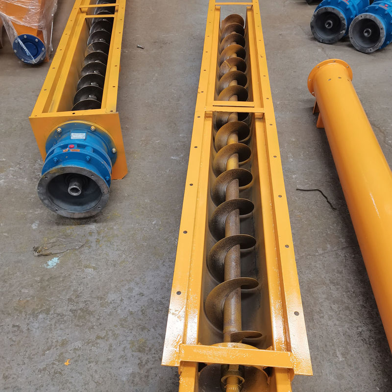 High Capacity Continuous Work TDLXU330-5 Industrial U-shaped Shaftless Screw Conveyor