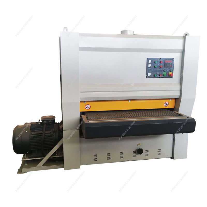 Automatic Heavy Duty Woodworking Calibrate Wide Belt Sander Machine with Power kW 63.37