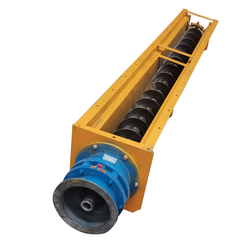 Customized Steel Screw Conveyor TDLXU330-5 with 5900mm Length and Motor Key Machines
