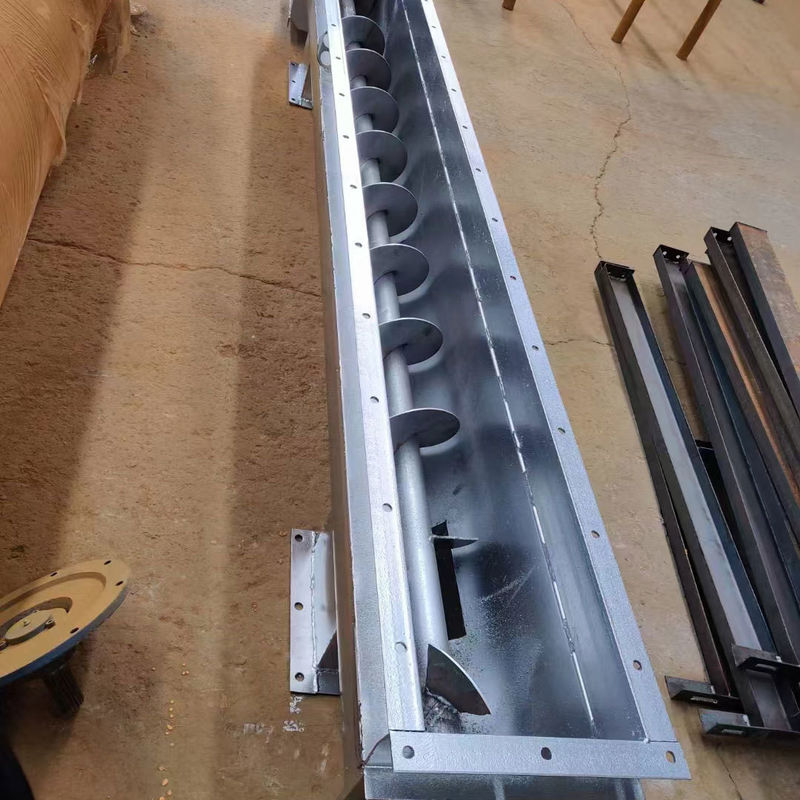 5000*350*460mm U Shape Grain Screw Conveyor for Wheat Corn Maize Rice Paddy Conveying
