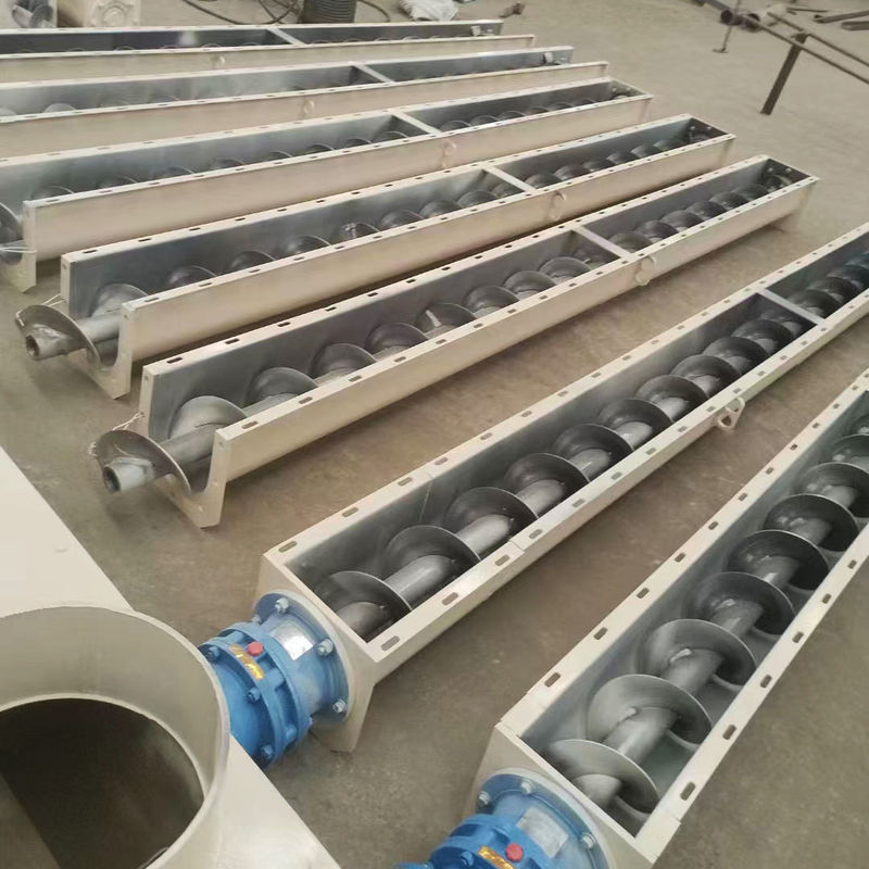 Professional TDLXU330-5 Customized U Shaped Cement Pellet Worm Auger Screw Conveyor