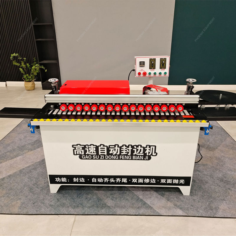 45 Degree Corner Rounding Angle Curved Edge Banding Machine for Manufacturing Plant