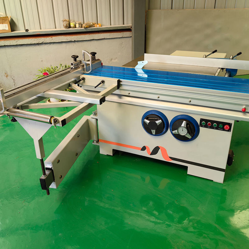 1600*380mm Sliding Table Size Woodworking Automatic Saw with 30mm Main Spindle Diameter