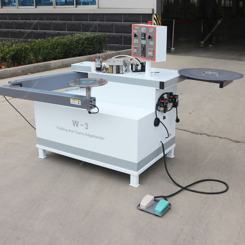 3.4kW Power Full-automatic Edge Banding Machine for Carpenter Working Efficiency