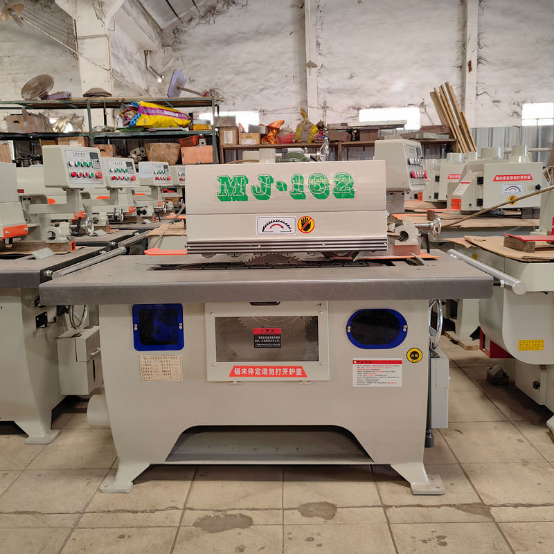 Vertical Style MJ162 Woodworking Single Blade Rip Saw Machine for Max.Working Height 85mm