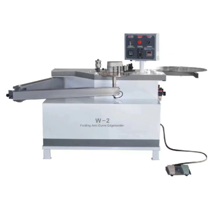 Air Pressure 0.5-0.8Mpa Touch Screen Folding Arm Edge Banding Machine Easy Operation